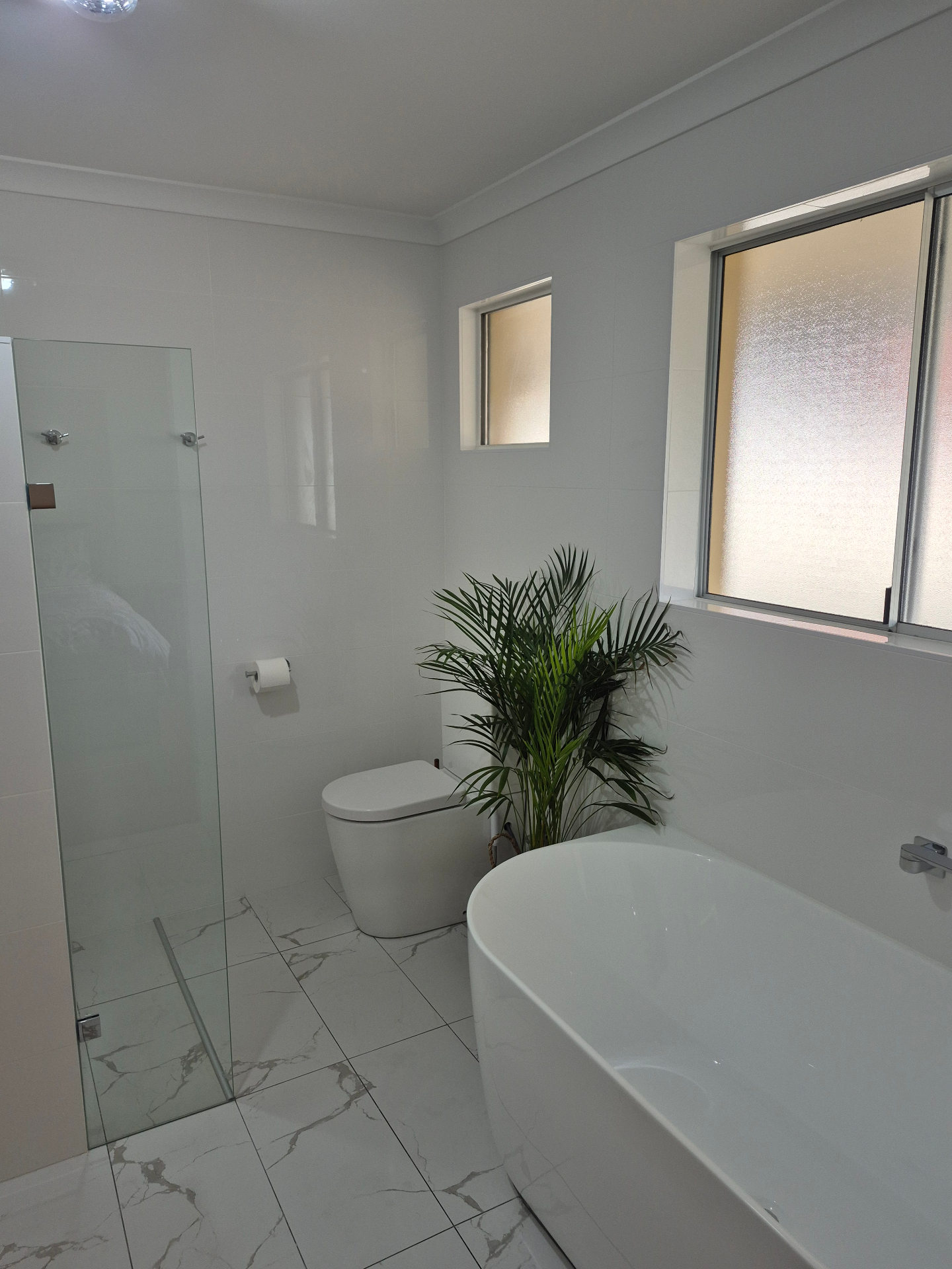 Complete bathroom build, Bunbury after renovation